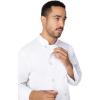 imageChef Works Mens Le Mans Chef CoatWhite  Sustainable