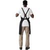 imageChef Works Unisex Tactical Bib Apron Black One Size