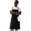 imageChef Works Unisex Tactical Bib Apron Black One Size