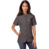 imageChef Works Custom Embroidered Womens Chelsea Chef CoatBlack