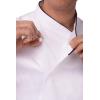imageChef Works Custom Mens Monte Carlo Premium Cotton Chef CoatWhite