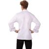 imageChef Works Custom Mens Monte Carlo Premium Cotton Chef CoatWhite