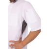 imageChef Works Custom Mens Valais VSeries Chef CoatWhite W Grey Contrast