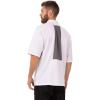 imageChef Works Custom Mens Valais VSeries Chef CoatWhite W Grey Contrast