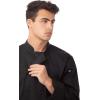 imageChef Works Customized Mens Calgary Cool Vent Chef CoatBlack