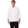 imageChef Works Customized Unisex Lyon Executive Chef CoatWhite
