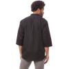 imageChef Works Personalized Mens Lisbon Chef CoatBlack
