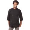 imageChef Works Personalized Mens Lisbon Chef CoatBlack