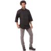 imageChef Works Personalized Mens Lisbon Chef CoatBlack