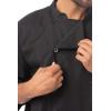 imageChef Works Personalized Mens Lisbon Chef CoatBlack