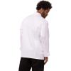imageChef Works Personalized Mens Madrid Premium Cotton Chef CoatWhite