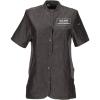 imageChef Works Custom Embroidered Womens Chelsea Chef CoatBlack