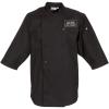 imageChef Works Personalized Mens Lisbon Chef CoatBlack