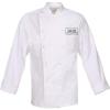imageChef Works Personalized Mens Madrid Premium Cotton Chef CoatWhite
