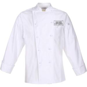 imageChef Works Custom Mens Henri Executive Chef CoatWhite