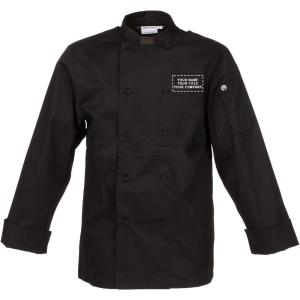 imageChef Works Customized Mens Calgary Cool Vent Chef CoatBlack