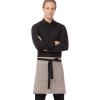imageChef Works Unisex Portland Half Bistro ApronBlack