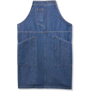 imageChef Works Unisex Berkeley Snap Bib ApronMedium Blue