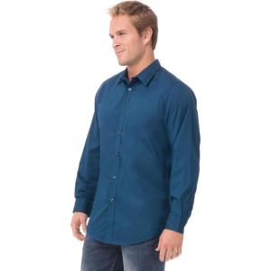 image:imageChef Works Mens Stretch Dress ShirtBlue