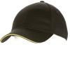 image:imageChef Works Custom Embroidered Cool Vent Baseball Cap with Lime Trim