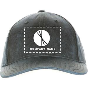 image:imageChef Works Low Profile Baseball Hat NavyCustom Embroidered
