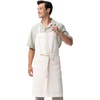 image:imageChef Works Unisex Huntington Bib ApronOat