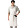 image:imageChef Works Unisex Huntington Bib ApronOat
