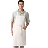 image:imageChef Works Unisex Huntington Bib ApronOat
