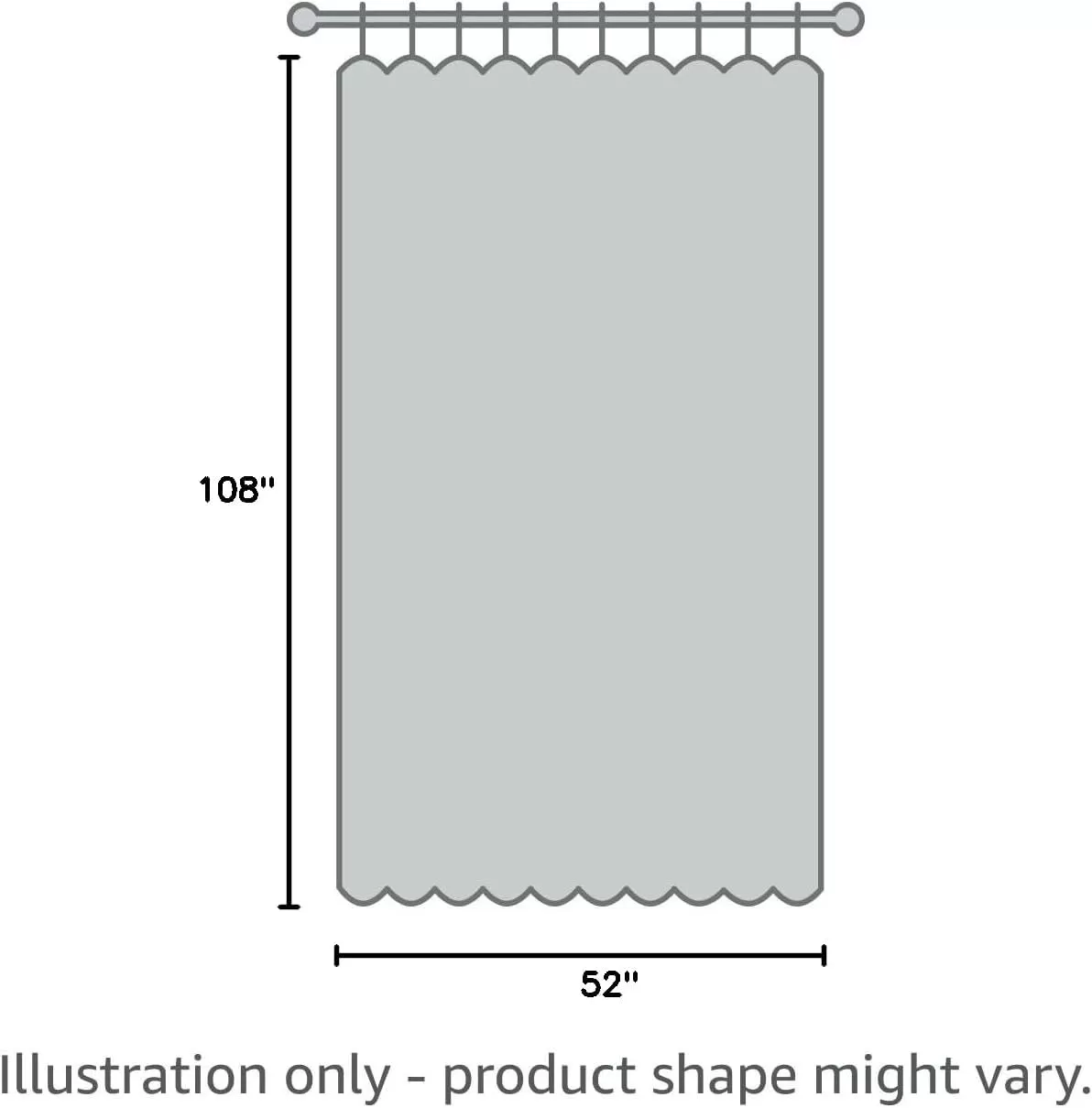 imageLinenspa 85 Blackout Curtain 2 Panels Set  Black Curtains 108 Inch Length  Thermal Insulated Noise Reducing  Dorm Room EssentialsWhite