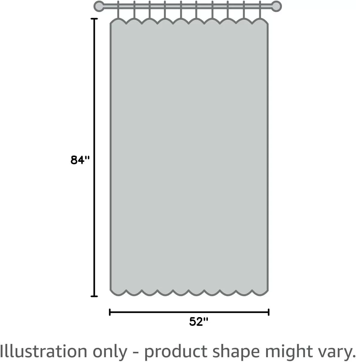 imageLinenspa 85 Blackout Curtain 2 Panels Set  Black Curtains 108 Inch Length  Thermal Insulated Noise Reducing  Dorm Room EssentialsWhite