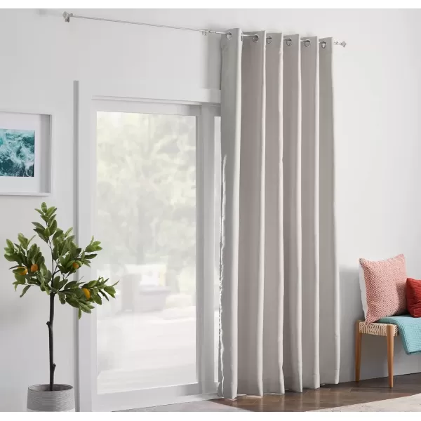 imageLinenspa 100 Blackout Curtain 2 Panels Set  Navy Curtains 95 Inch Length  Thermal Insulated Noise Reducing  Dorm Room Essentials 52 x 95White