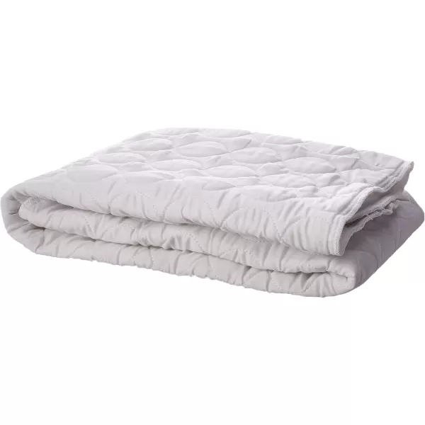 imageLinenspa 34quot x 52quot Skid Resistant Waterproof Sheet and Mattress Protector PadHighly AbsorbentMachine WashableQuilted White