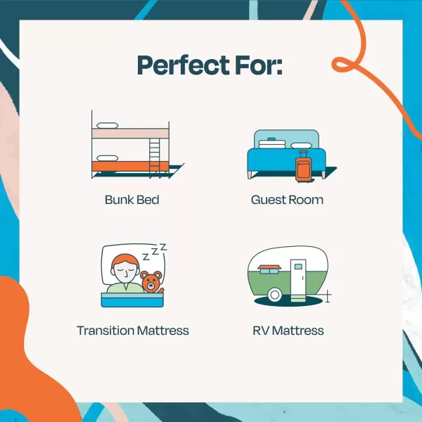 imageLinenspa 6 Inch Mattress  Firm Feel  Bonnell Spring with Foam Layer  Mattress in a Box  Youth or Kids Bed  Guest Bedroom  Durable and Breathable Support  Affordable  Narrow Twin Size GreyTwin XL