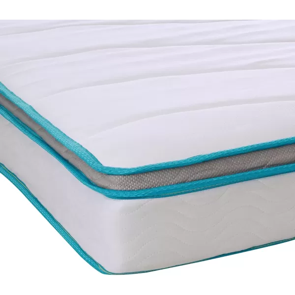 imageLinenspa 8 Inch Memory Foam and Spring Hybrid Mattress  Medium Firm Feel  Bed in a Box  Quality Comfort and Adaptive Support  Breathable  Cooling  Guest and Kids Bedroom  Twin SizeTwin XL