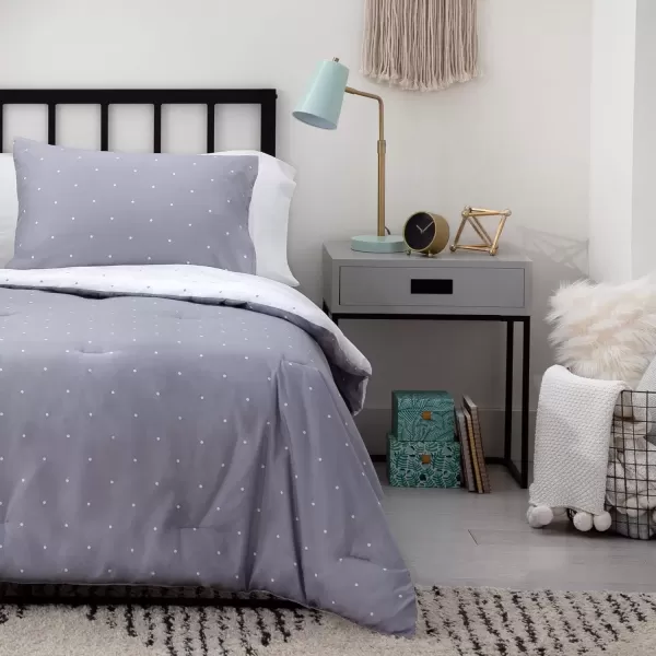 Polka Dot/Grey