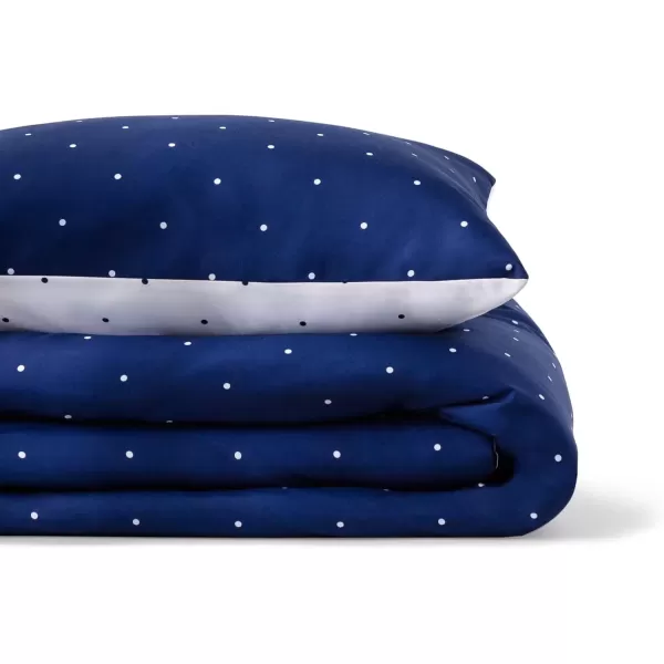 imageLinenspa All Season Hypoallergenic Down Alternative Microfiber Comforter  Twin XL GrayWhite Twin XL Size Dorm Room EssentialsPolka DotNavy