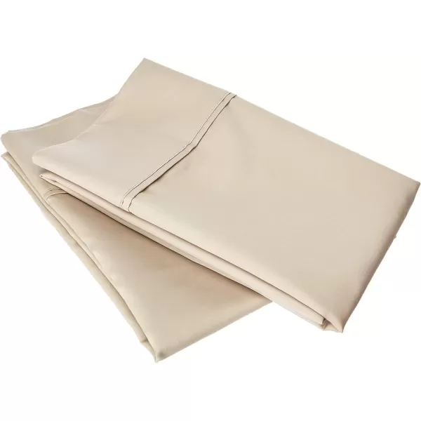imageLinenspa 600 Thread Count Ultra Soft Deep Pocket Cotton Blend Sheet Set  3 pieces Queen  SandSand