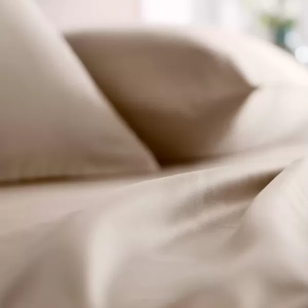 imageLinenspa 600 Thread Count Ultra Soft Deep Pocket Cotton Blend Sheet Set  3 pieces Queen  SandSand