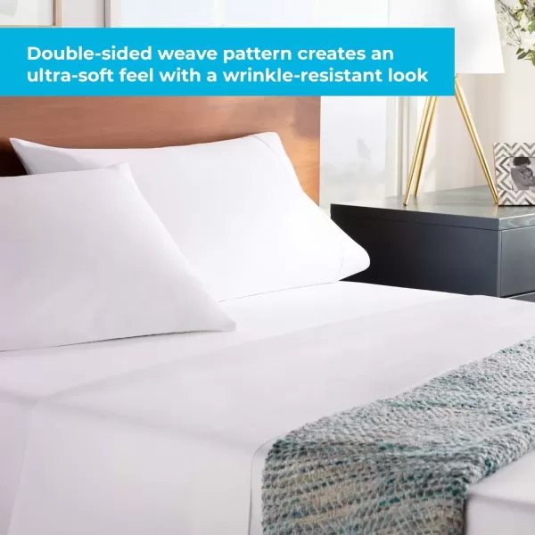 imageLinenspa 600 Thread Count Ultra Soft Deep Pocket Cotton Blend Sheet Set  3 pieces Queen  SandWhite