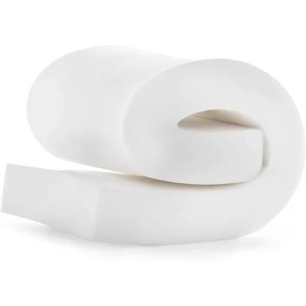 imageLinenspa High Density Cushion Craft Foam  Perfect for Chairs Sofas Headboards and DIY Projects 1quot x 24quot x 72quot WhiteWhite