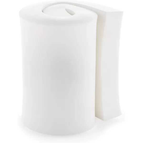 imageLinenspa High Density Cushion Craft Foam  Perfect for Chairs Sofas Headboards and DIY Projects 1quot x 24quot x 72quot WhiteWhite