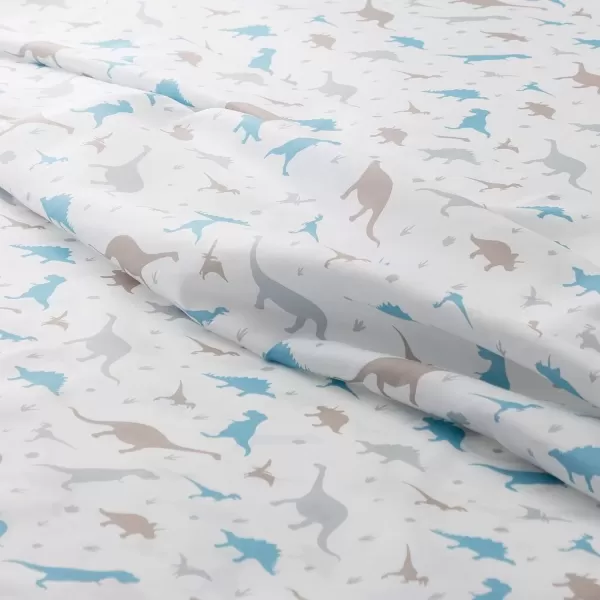 imageLinenspa Microfiber FourPiece Sheet Set  Multiple Styles and Colors  Super Soft Feel  Fun Patterns for Boys and Girls  Full  PrincessDinosaur
