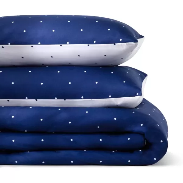 imageLinenspa Microfiber FourPiece Sheet Set  Multiple Styles and Colors  Super Soft Feel  Fun Patterns for Boys and Girls  Full  PrincessNavy Grid
