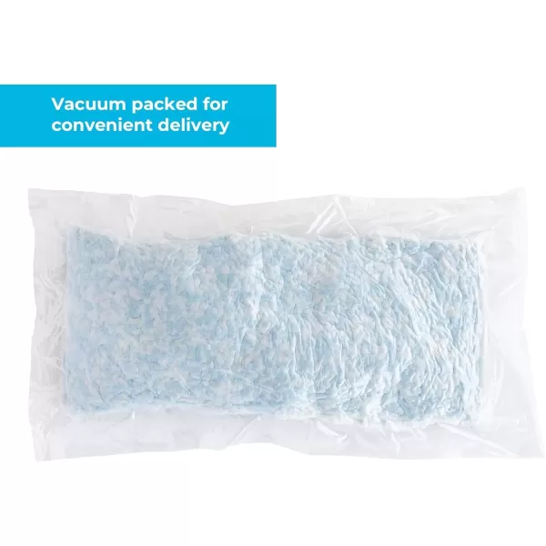 imageLinenspa Shredded Memory Foam  Craft Foam  Replacement Fill for Pillows Bean Bags Chairs Dog Beds Stuffed Animals and Crafts 25 Lbs Blue25 Lbs
