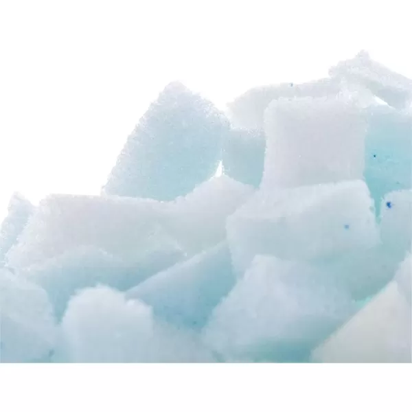 imageLinenspa Shredded Memory Foam  Craft Foam  Replacement Fill for Pillows Bean Bags Chairs Dog Beds Stuffed Animals and Crafts 25 Lbs Blue25 Lbs