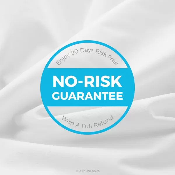 imageLINENSPA Waterproof 5Sided Premium Mattress Protector  Breathable and Hypoallergenic  Fitted Sheet Style Machine Washable Protector  TwinWhite