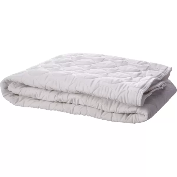 imageLinenspa 34quot x 36quot Skid Resistant Waterproof Sheet and Mattress Protector PadHighly AbsorbentMachine WashableQuilted WhiteWhite