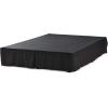 imageLinenspa 14 Inch Wrinkle and Fade ResistantMachine WashableEasy Use Pleated Microfiber Bed Skirt Queen NavyBlack