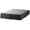 imageLinenspa 14 Inch Wrinkle and Fade ResistantMachine WashableEasy Use Pleated Microfiber Bed Skirt Queen NavyGraphite