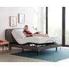 imageLinenspa Adjustable Bed Frame  Independent Head and Foot Incline  Powerful Quiet Motor  Easy Tool Free Assembly  Lounge  Watch TV  Working  Reading  Ergonomic  Electric Bed Base  Queen SizeQueen
